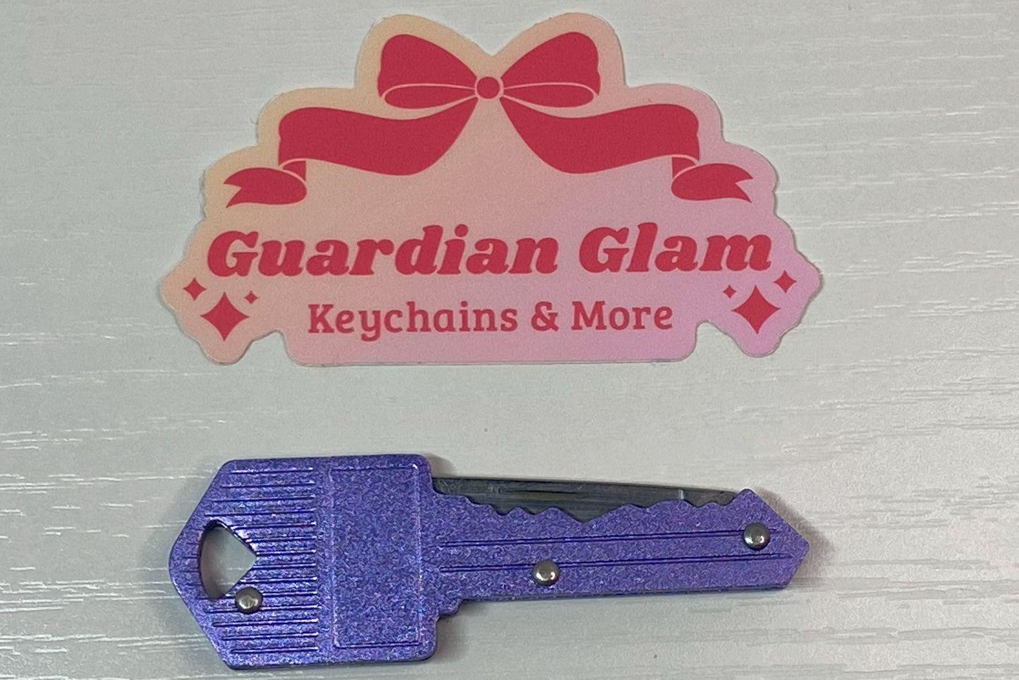 Purple Keyblade Knife