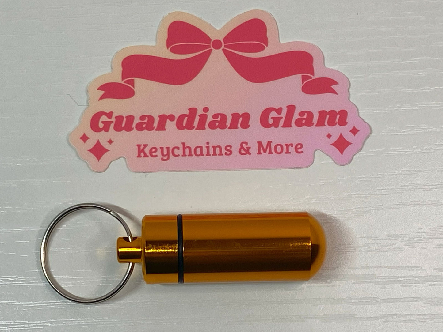 Yellow Gold Pill Holder