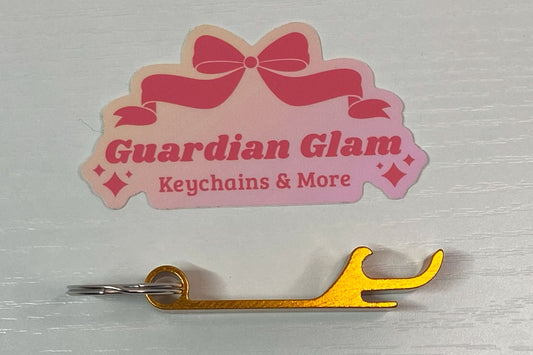 Yellow Gold Bottle Opener