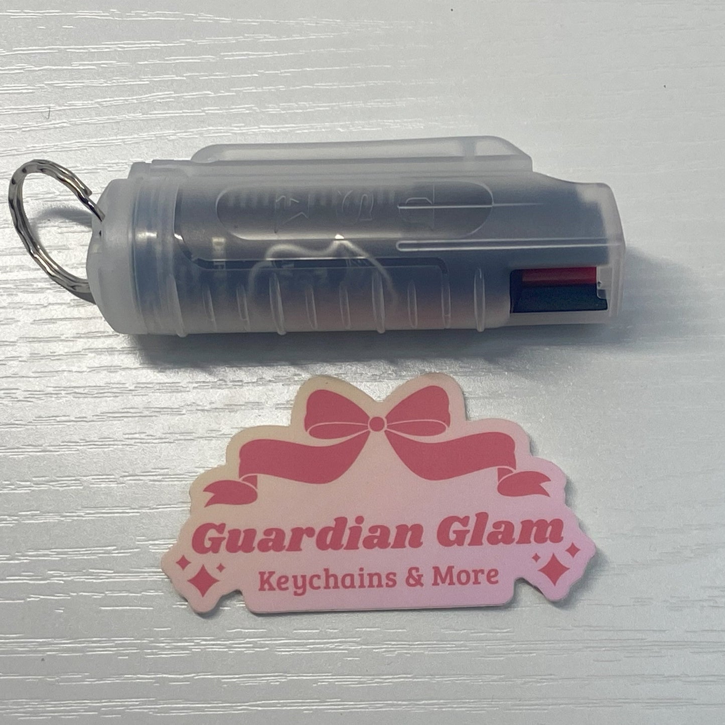 Clear Hardcase Pepper Spray