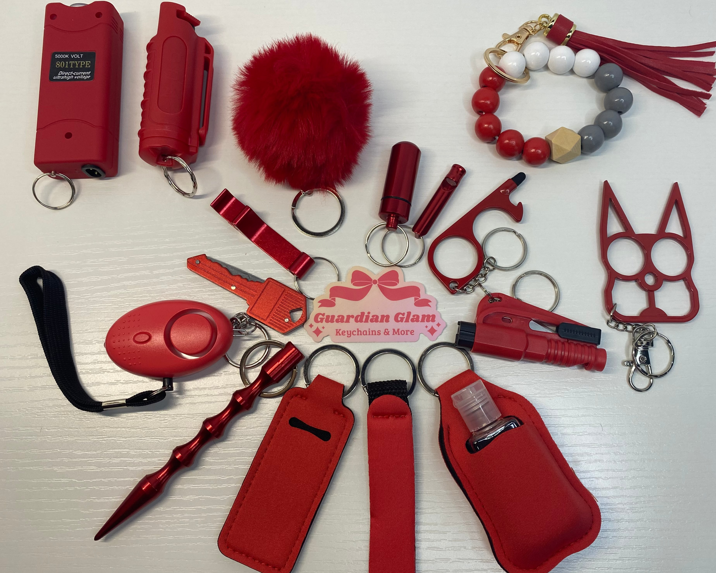 Red X-Large 15 Piece Safety Set