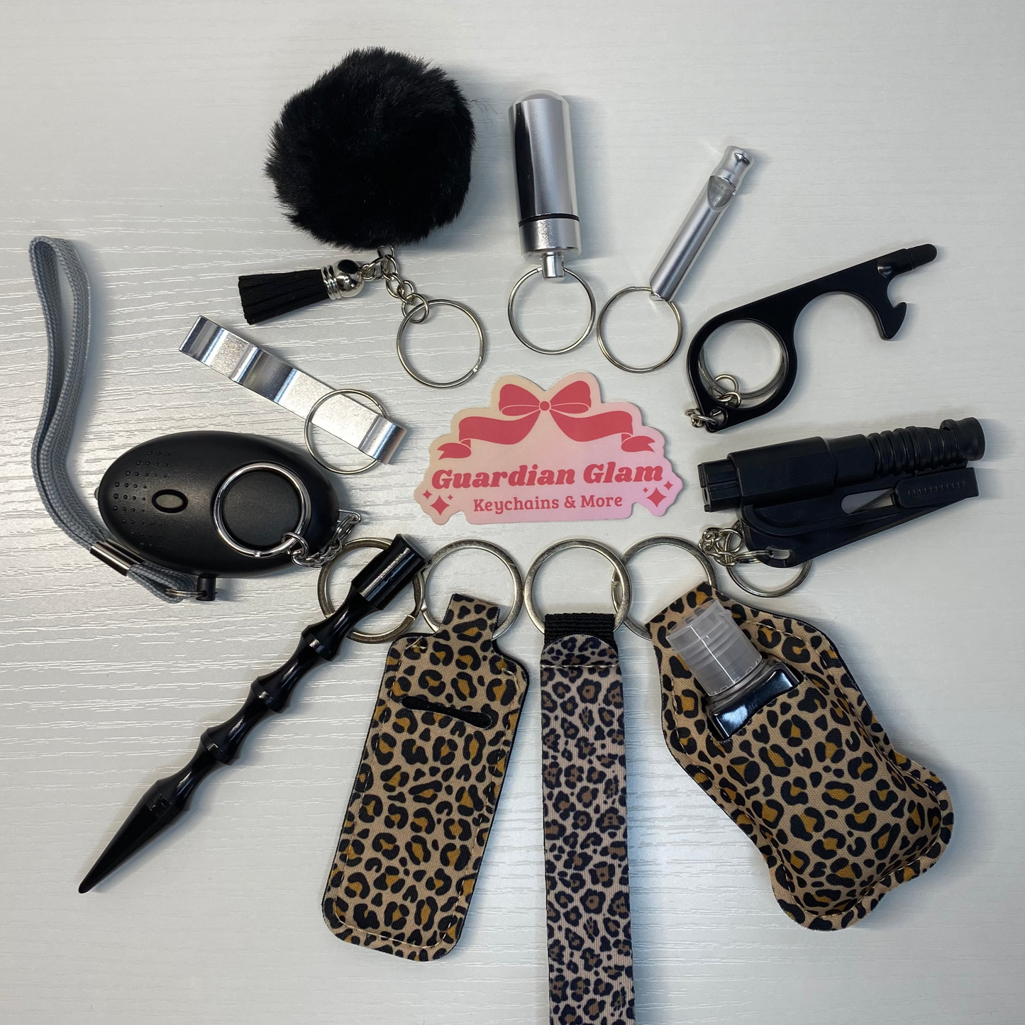Leopard 10 Piece Safety Set