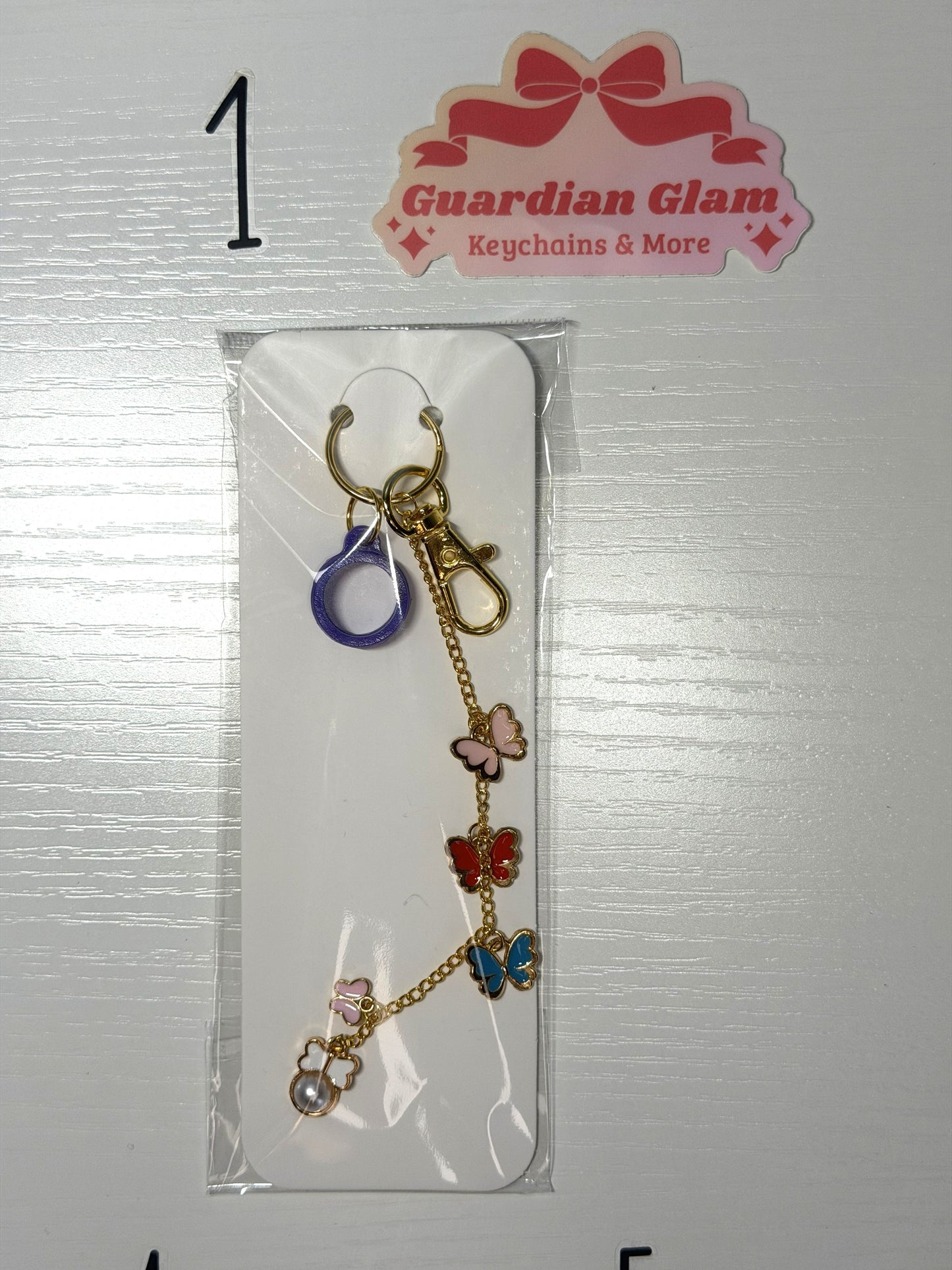 Flower Bag Charms