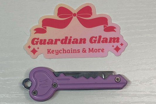 Purple Keyblade Heart 