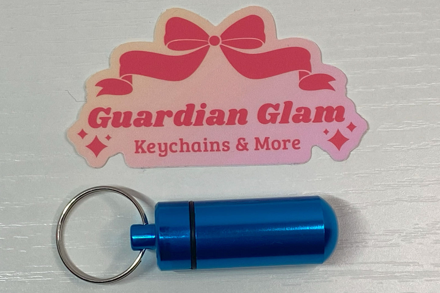 Light Blue Pill Holder 