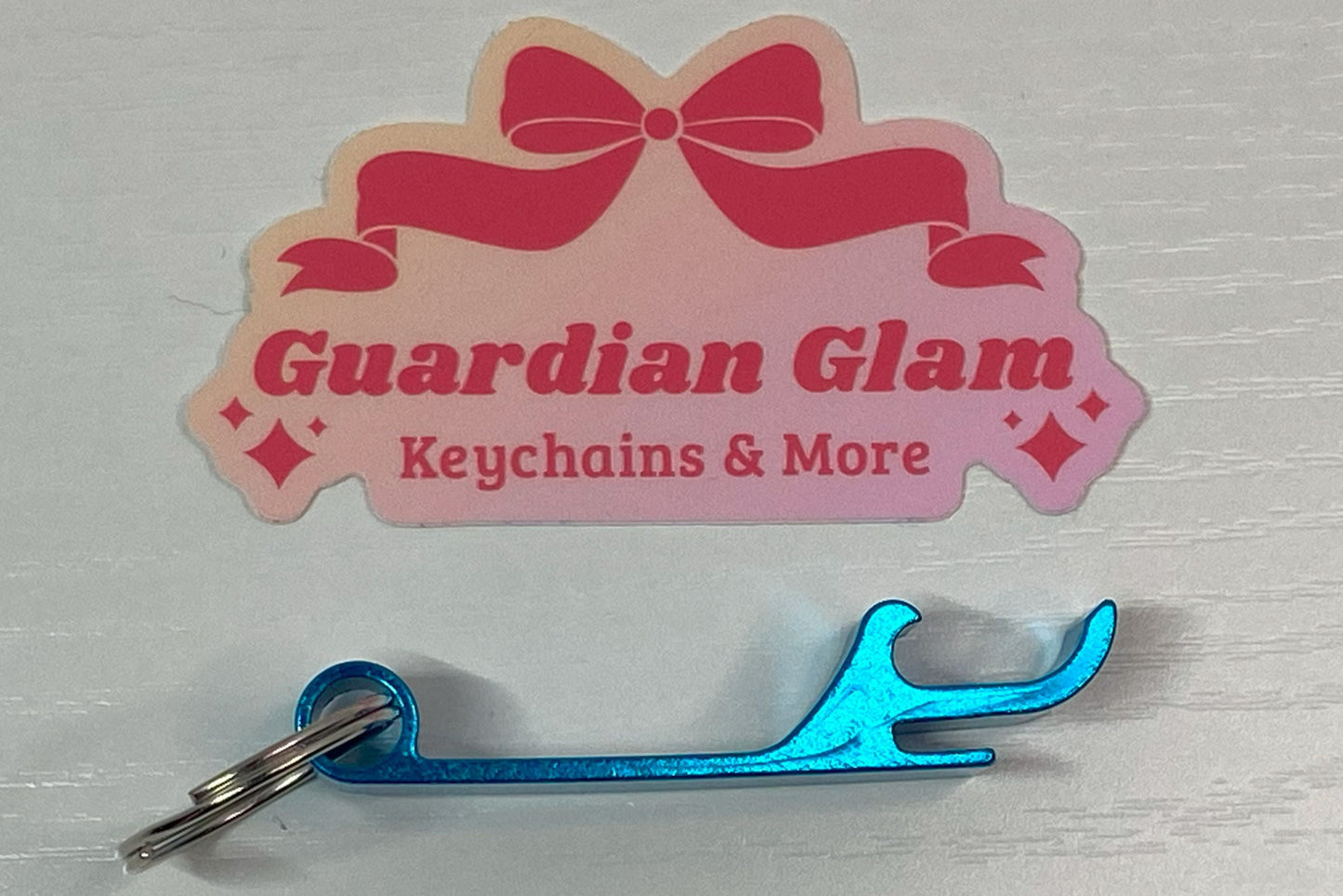Light Blue Bottle Opener 