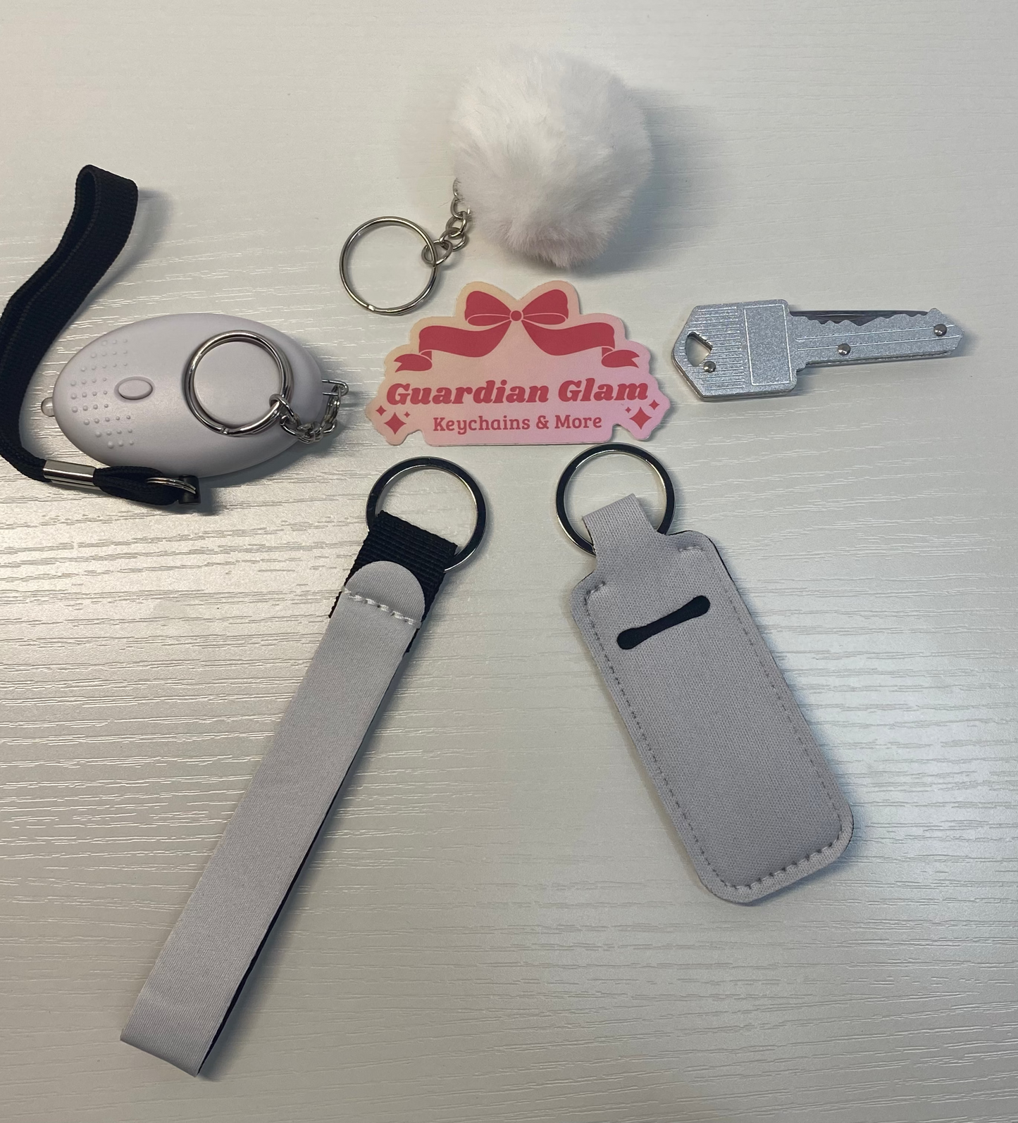 White Adult Safety Set 