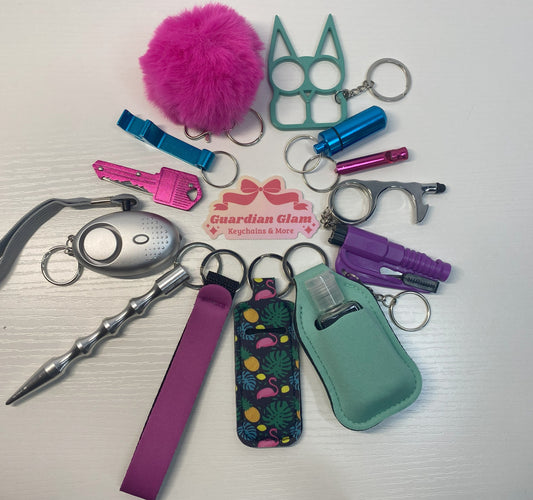 Pink/Purple/Blue 12 Piece Set 